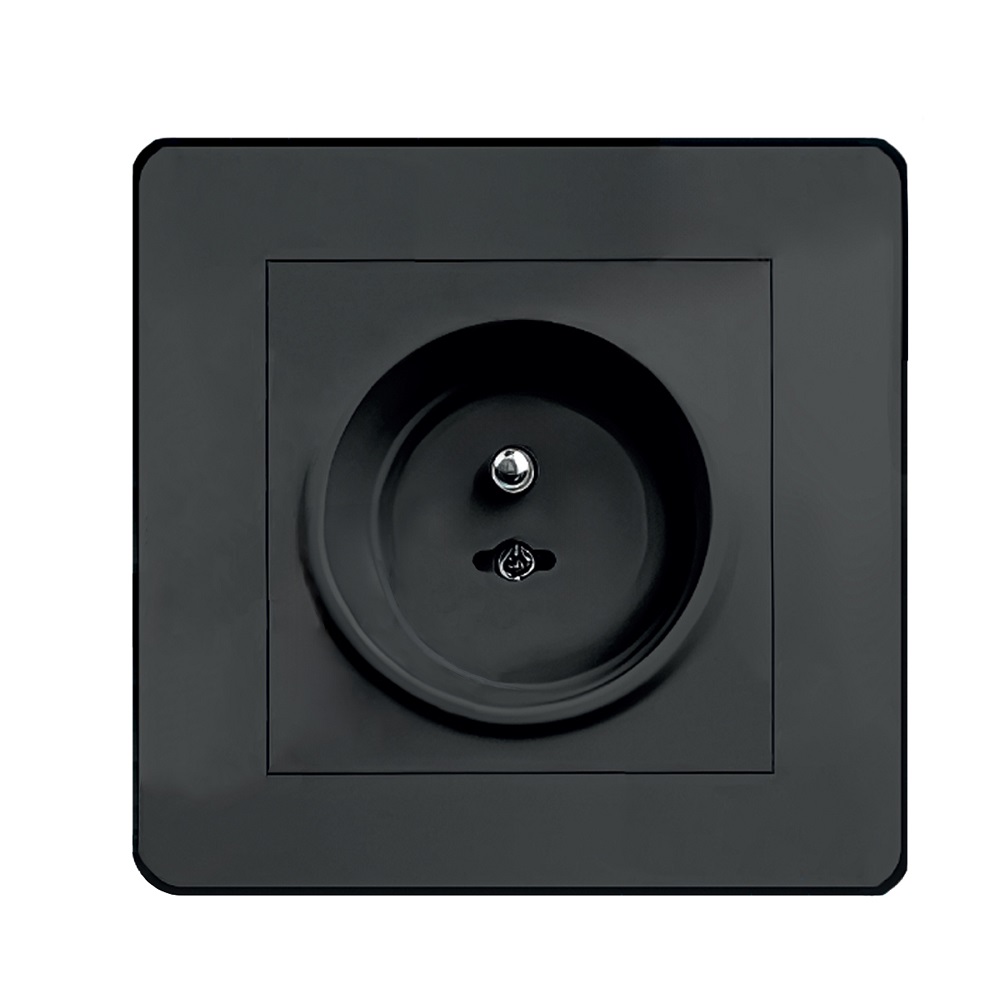 Set 12 capace de protectie pentru prize, cu doua cheite, Negru, Sipo - imagine 6