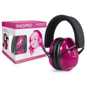 Casti Antifonice Copii si Adolescenti, Haspro, Pink