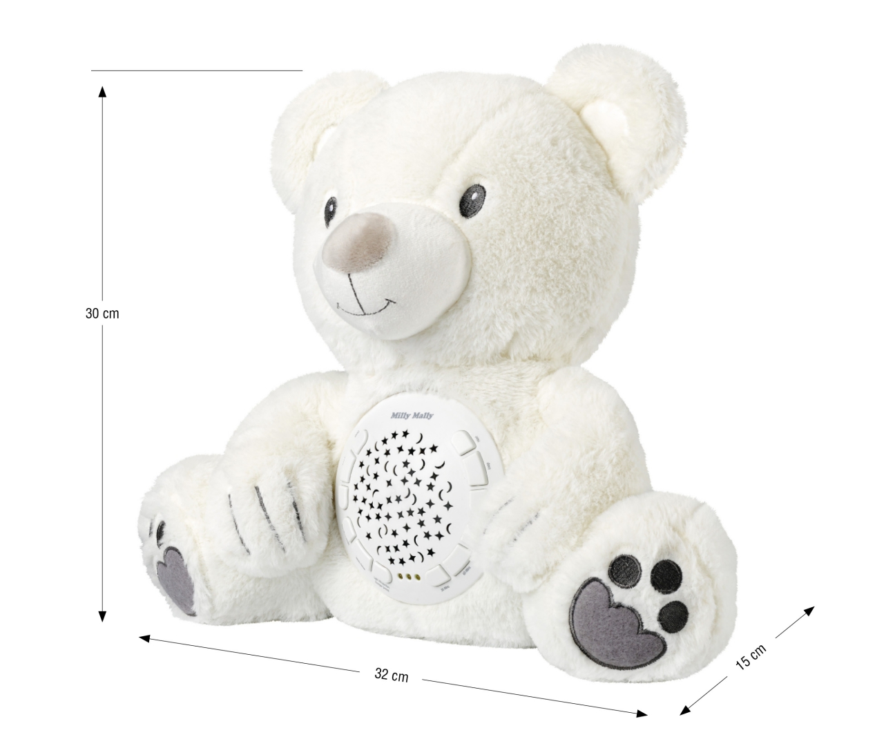 Jucarie Milly Bear, O poveste de noapte cu muzica si lumini - imagine 8