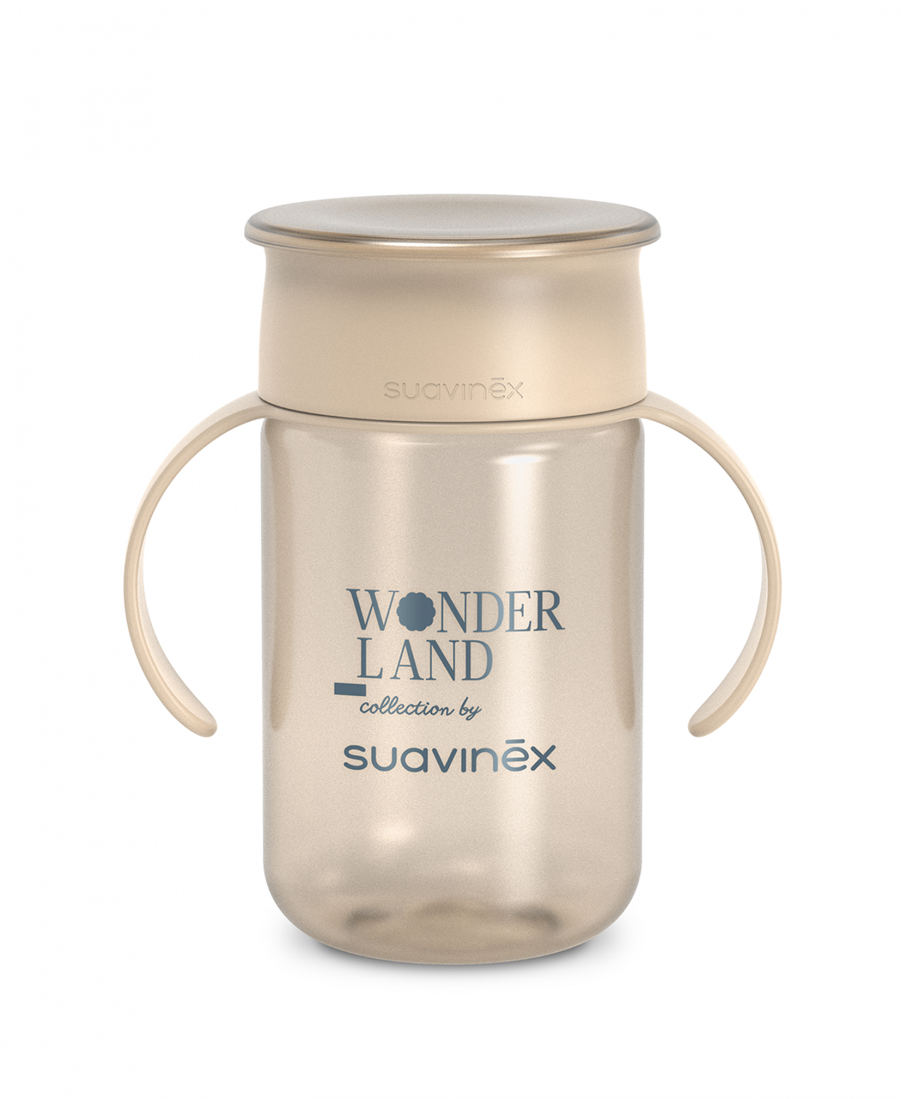CANA DE ANTRENAMENT 360 BEIGE 340ML, WONDERLAND SUAVINEX - imagine 2