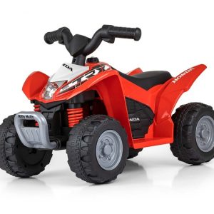 ATV electric pentru copii licenta Honda 18-36 Luni cu sunete si lumini, Red