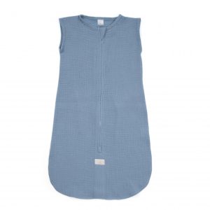 Sac de dormit din muselina premium, 0.3 tog albastru