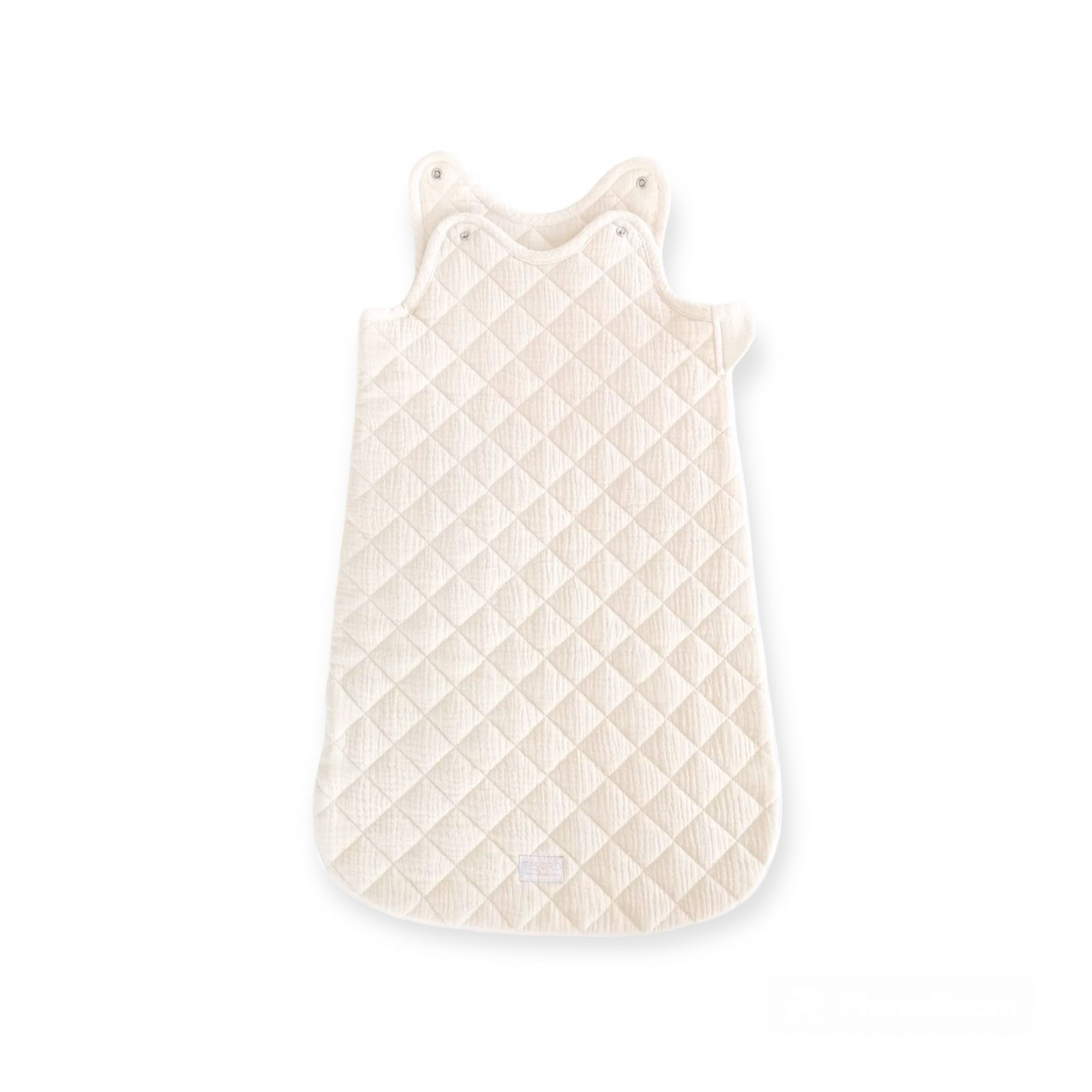 Saculet de dormit din muselina matlasata, 2.5Tog - imagine 2