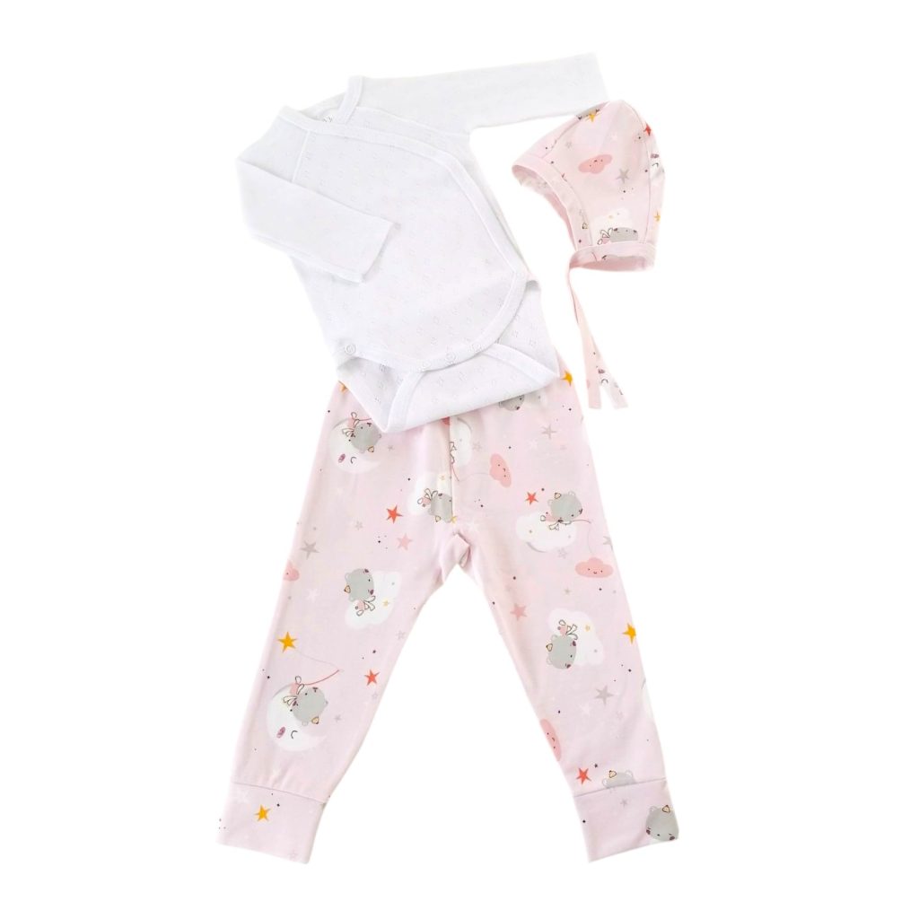 Set 3 piese bebelusi (body