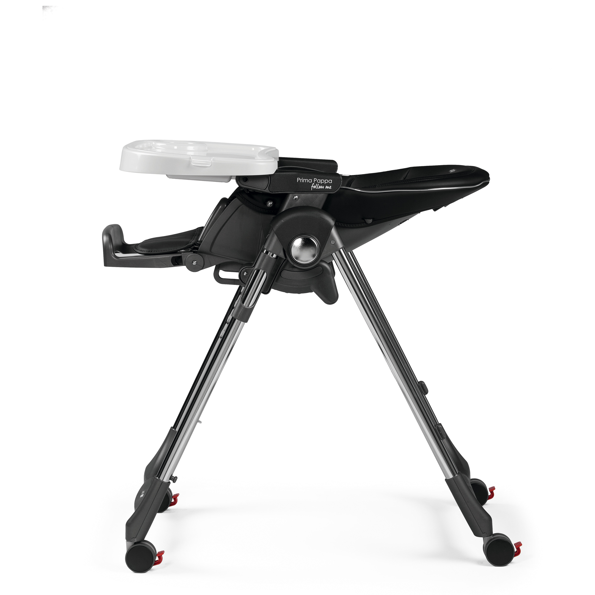Scaun de masa Prima Pappa Zero 3, Follow Me, Hi Tech Licorice, Peg Perego - imagine 3