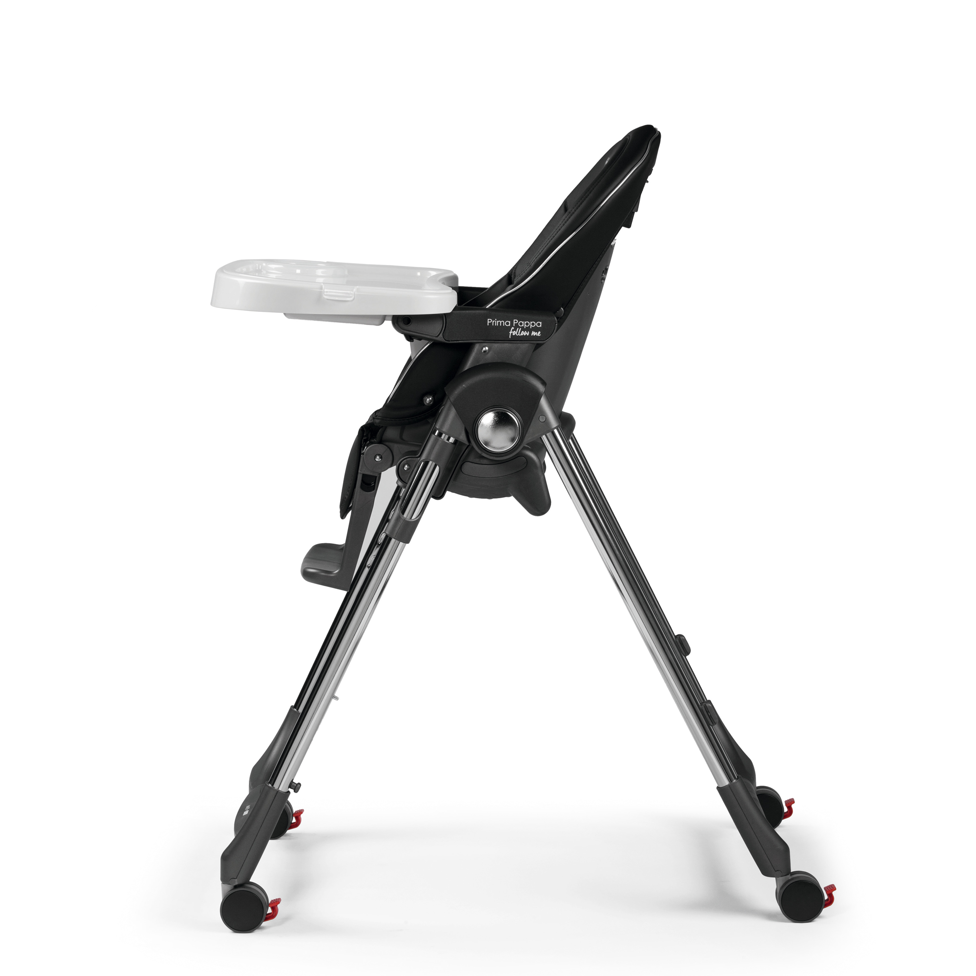 Scaun de masa Prima Pappa Zero 3, Follow Me, Hi Tech Licorice, Peg Perego - imagine 2