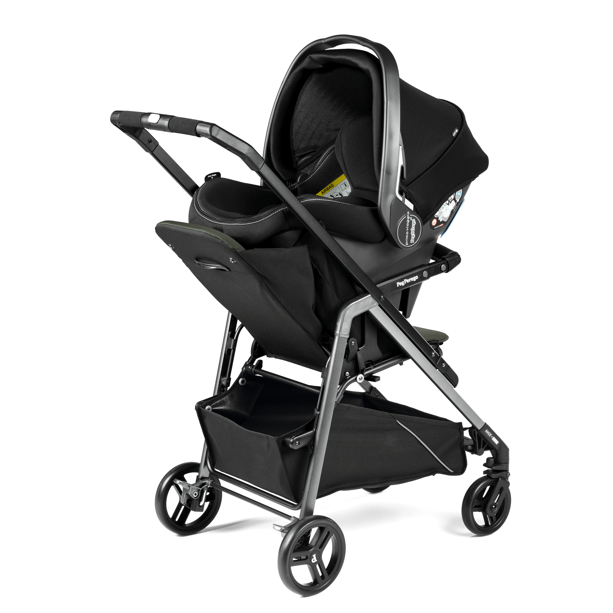 Carucior Peg Perego, Tak, Metal, 0 - 22 kg - imagine 3