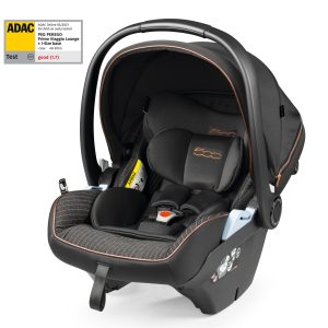 Scaun Auto Peg Perego, Primoviaggio Lounge 500, 40 - 87 cm, 0-13 kg, Negru/Gri