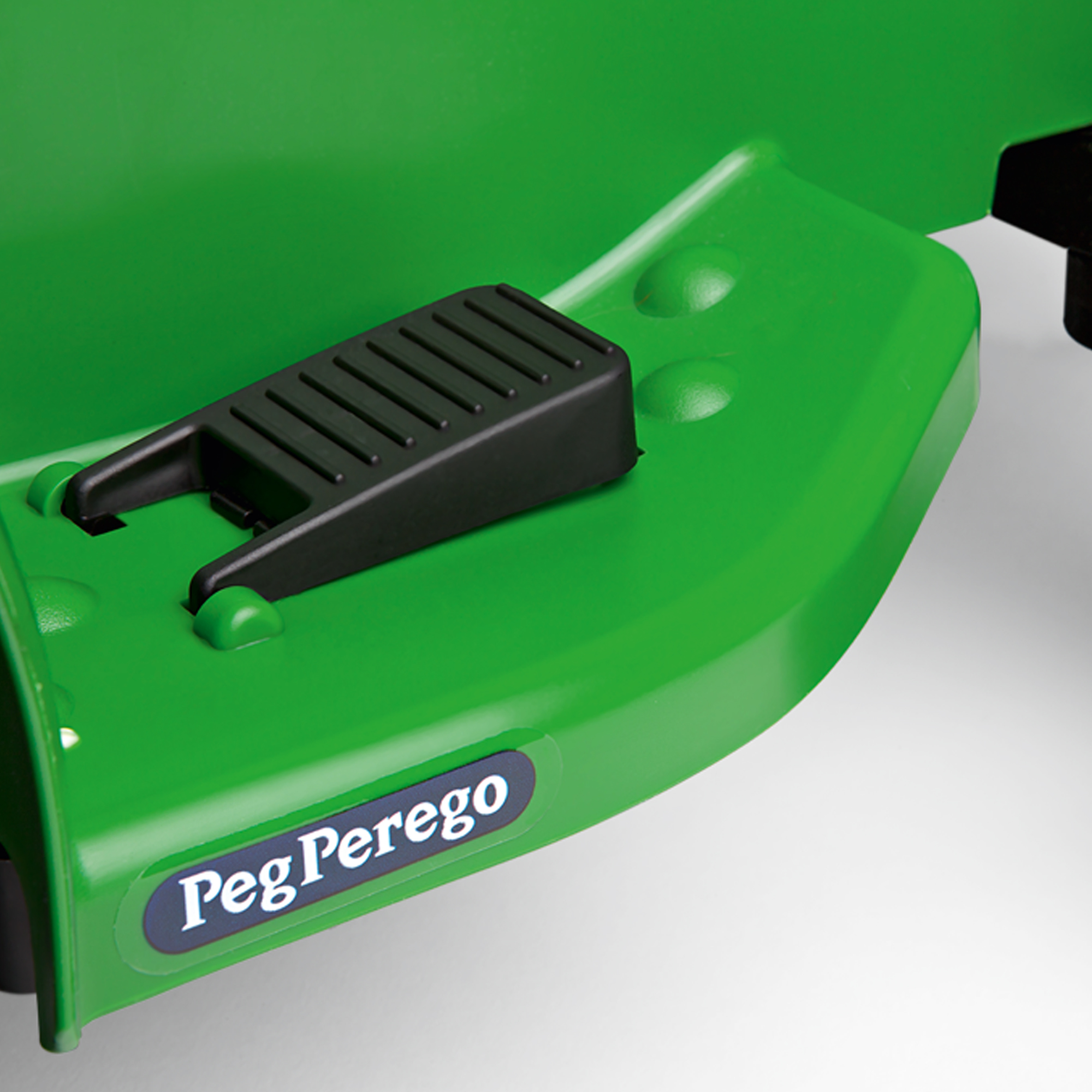 Tractor electric Peg Perego Mini JD John Deere, 6V, 12luni +, Verde / Galben - imagine 5