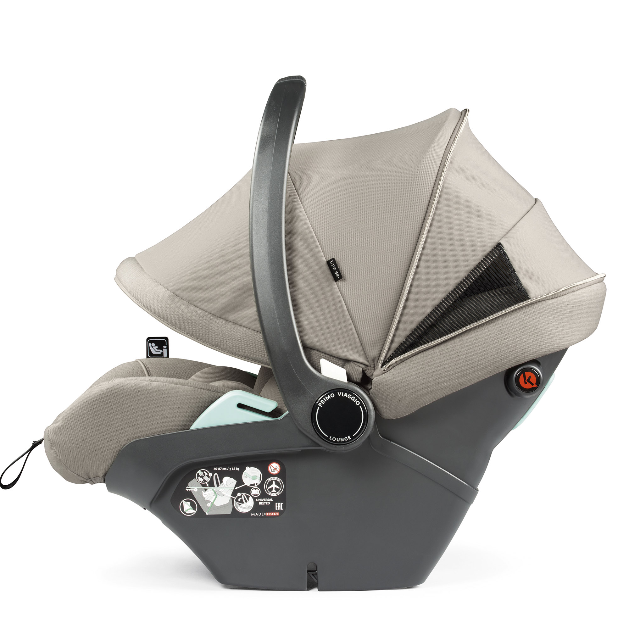 Scaun Auto Peg Perego, Primoviaggio Lounge, 40 - 87 cm, 0-13 kg, Astral - imagine 4