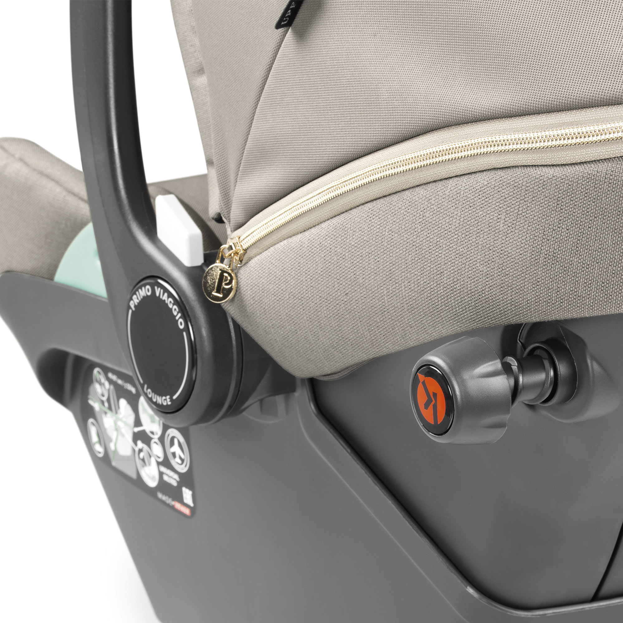 Scaun Auto Peg Perego, Primoviaggio Lounge, 40 - 87 cm, 0-13 kg, Astral - imagine 6