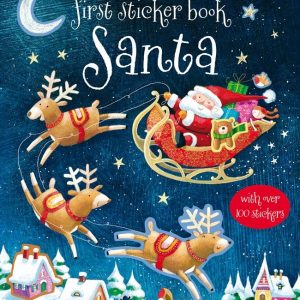 Carte cu stickere Santa