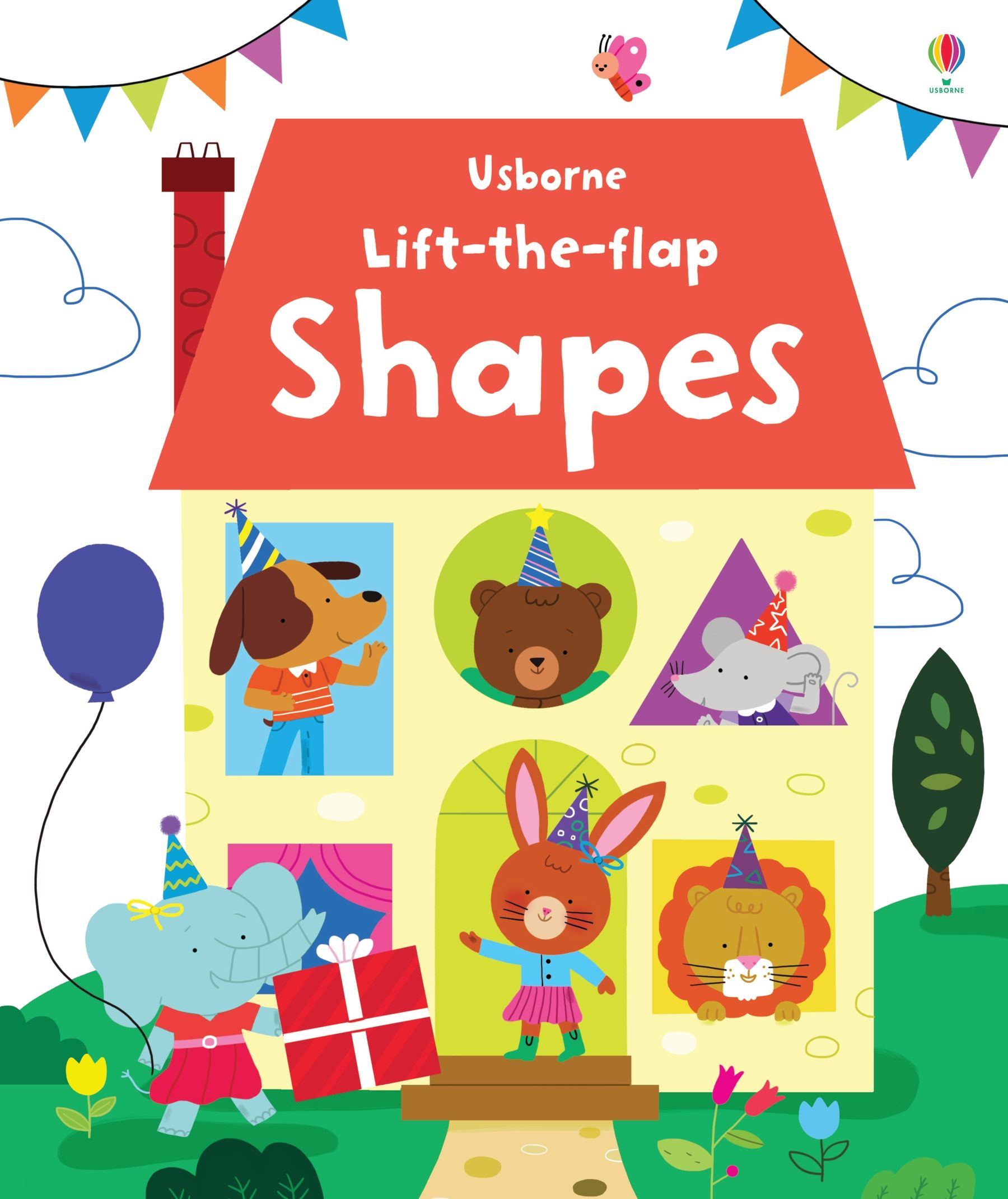 Lift-the-flap Shapes, carte cu clapete, Usborne