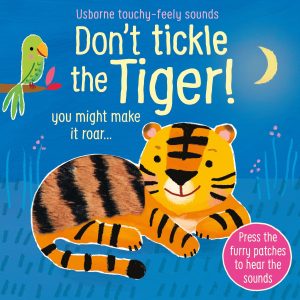Don't tickle the Tiger! carte senzoriala cu sunete