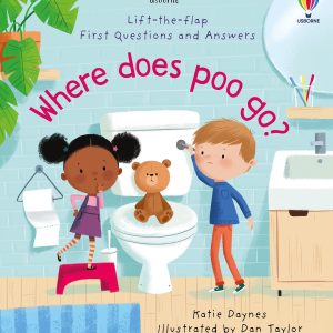 Where Does Poo Go?, carte cu clapete,Usborne