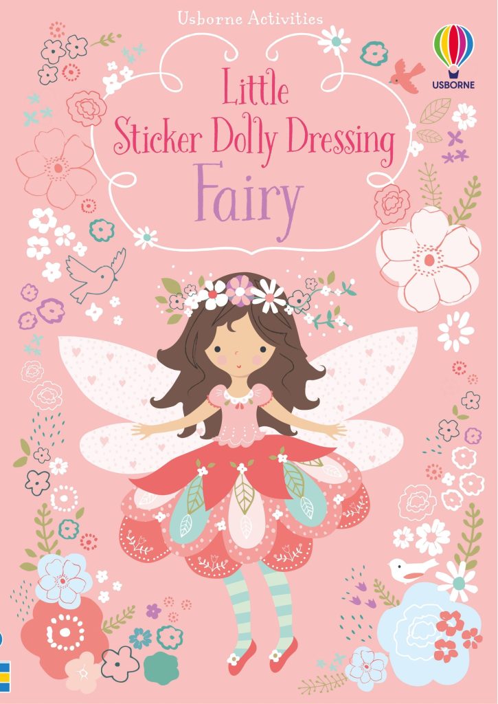 Carte cu stickere Little Dolly Dressing Fairy