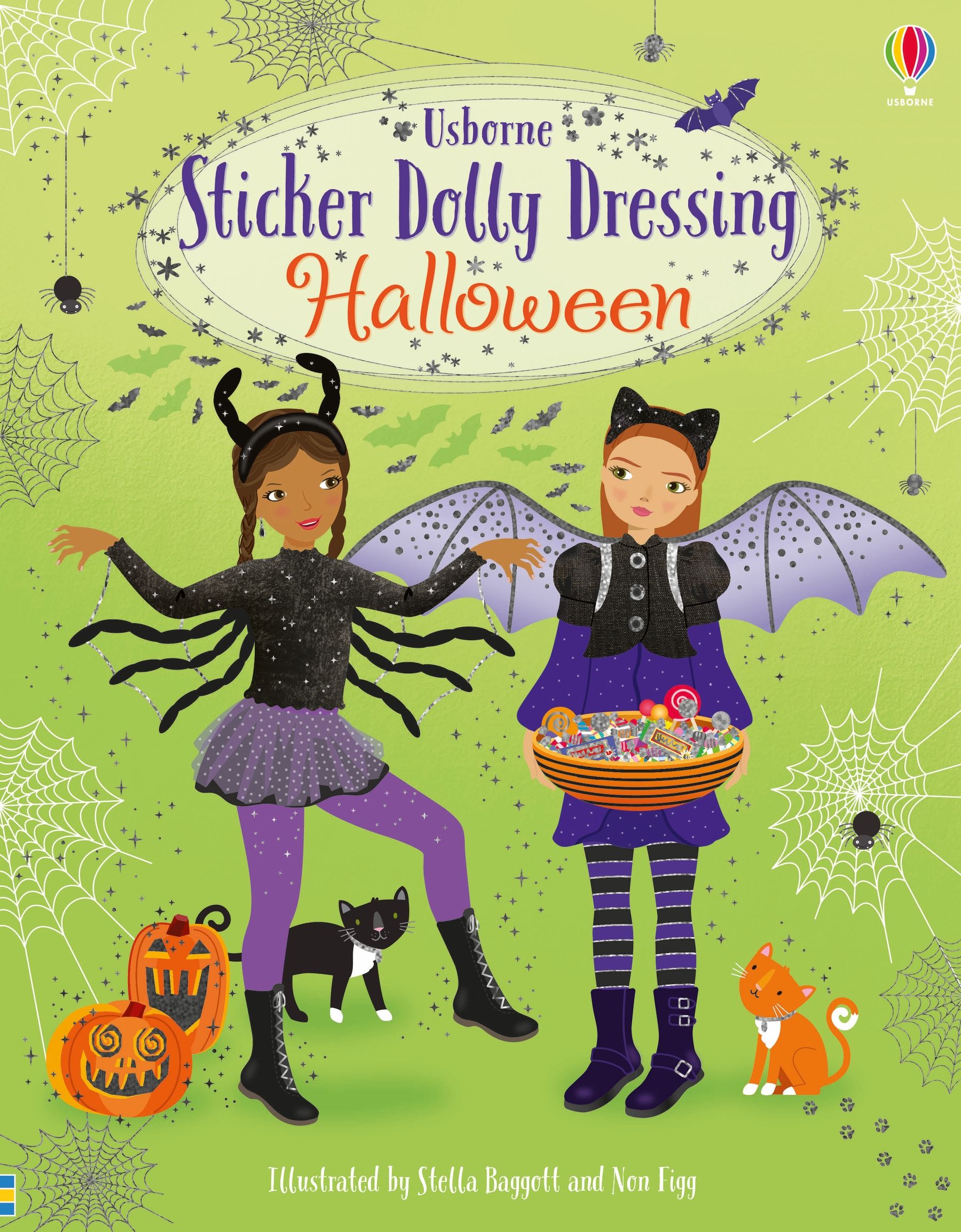Carte cu sticker Dolly Dressing Halloween