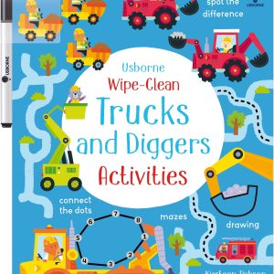 Wipe-Clean Trucks and Diggers Activities