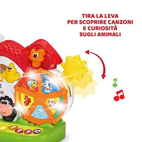 Jucarie vorbitoare Chicco Noua Ferma, IT/EN, 1-4ani - imagine 5