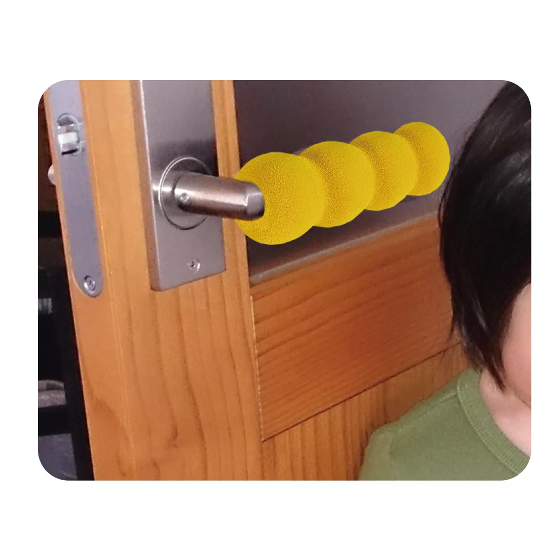 Protecție Clanță Ușă din Spumă de Cauciuc - Siguranță pentru Copii | Car Boy Safety - imagine 5