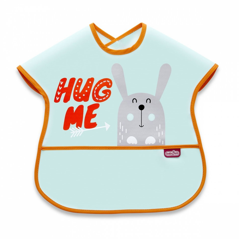 Baveta BabyJem cu buzunar Poly Large Bib - imagine 2