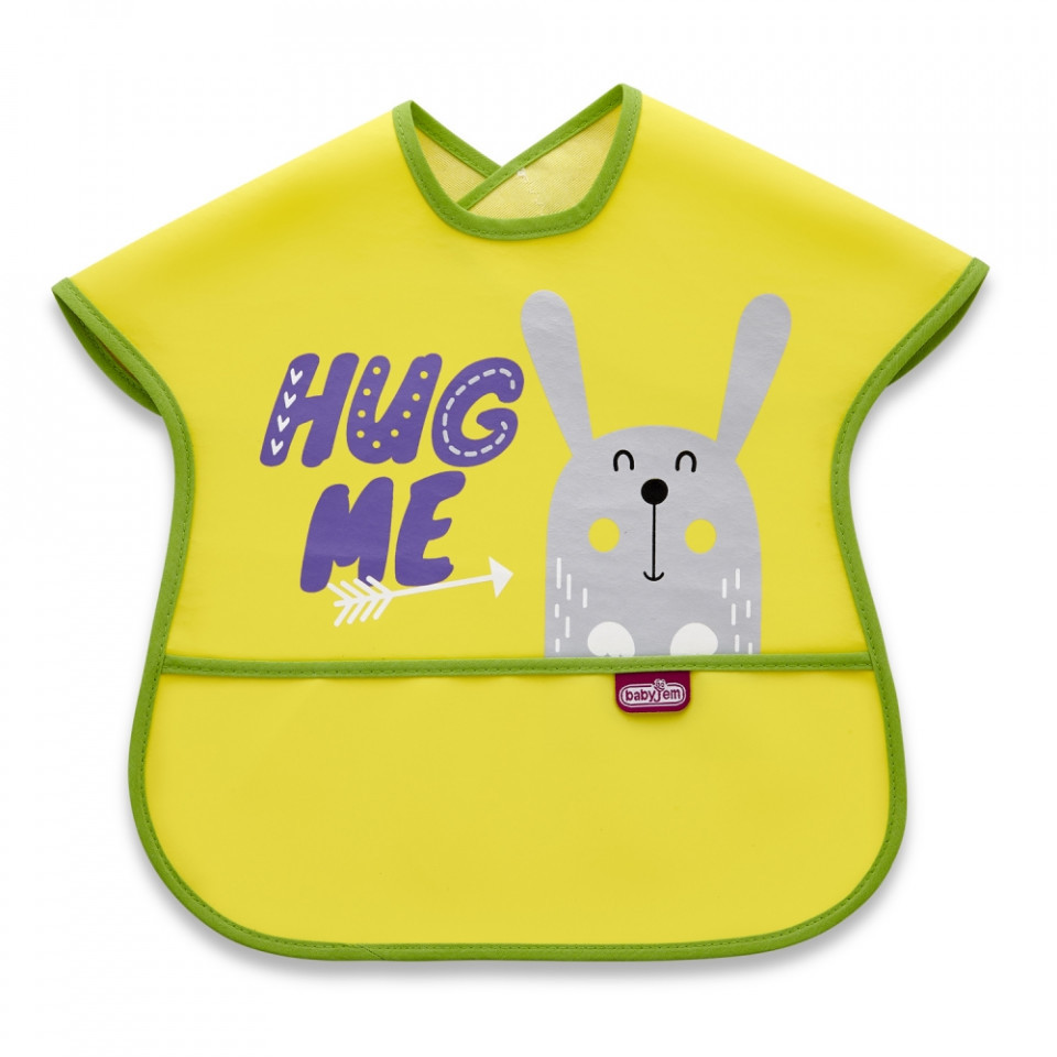 Baveta BabyJem cu buzunar Poly Large Bib - imagine 4