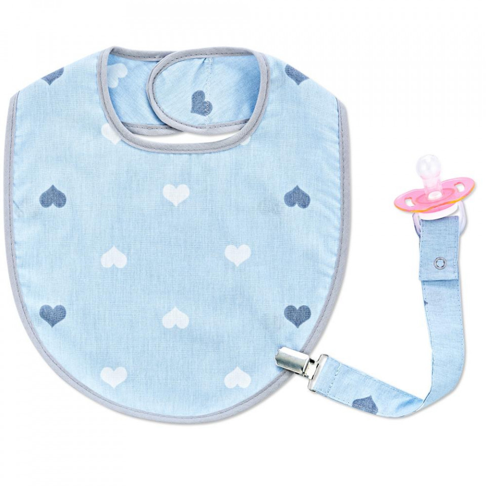 Baveta cu suport pentru suzeta BabyJem - imagine 5