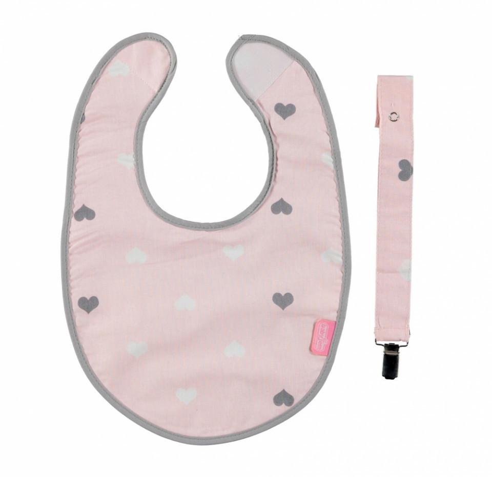 Baveta cu suport pentru suzeta BabyJem - imagine 6