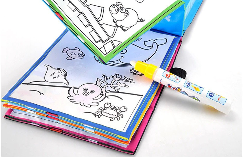 Carticica pentru desenat pe baza de apa Drool - imagine 3
