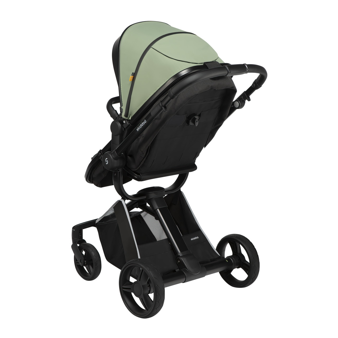 Carucior transformabil 2 in 1 Skiddou Nasjo, Wild climber, Verde - imagine 11