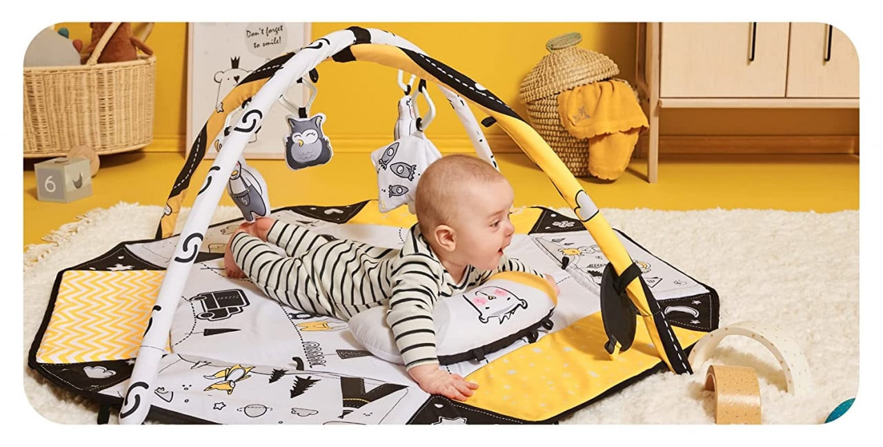 Covoras senzorial si educativ 3 in 1 Skiddou Smil - imagine 3