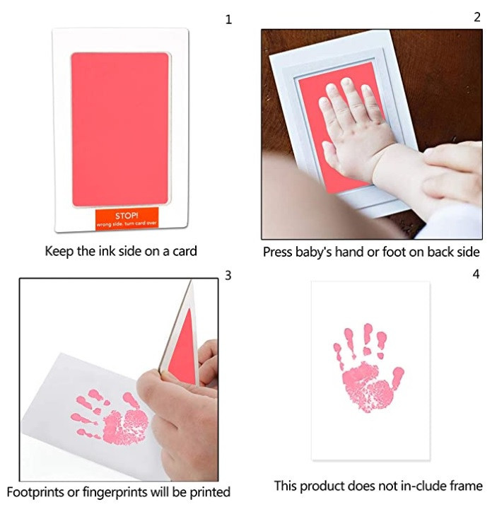 Kit amprenta pentru manuta si piciorus Drool - imagine 8