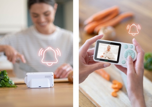 Neno Bambino – monitor electronic pentru bebeluși cu receptor wireless - imagine 5