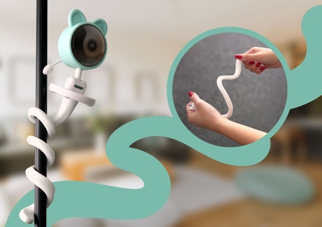 Neno Bambino – monitor electronic pentru bebeluși cu receptor wireless - imagine 8