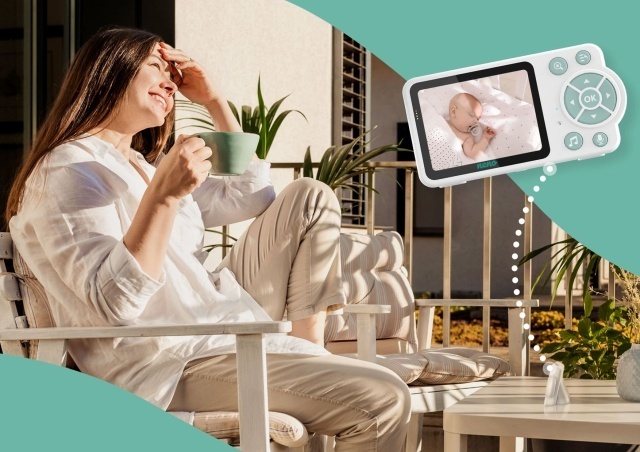 Neno Bambino – monitor electronic pentru bebeluși cu receptor wireless - imagine 12