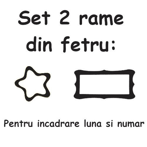 Paturica Milestone subtire pentru fotografii memorabile - imagine 2