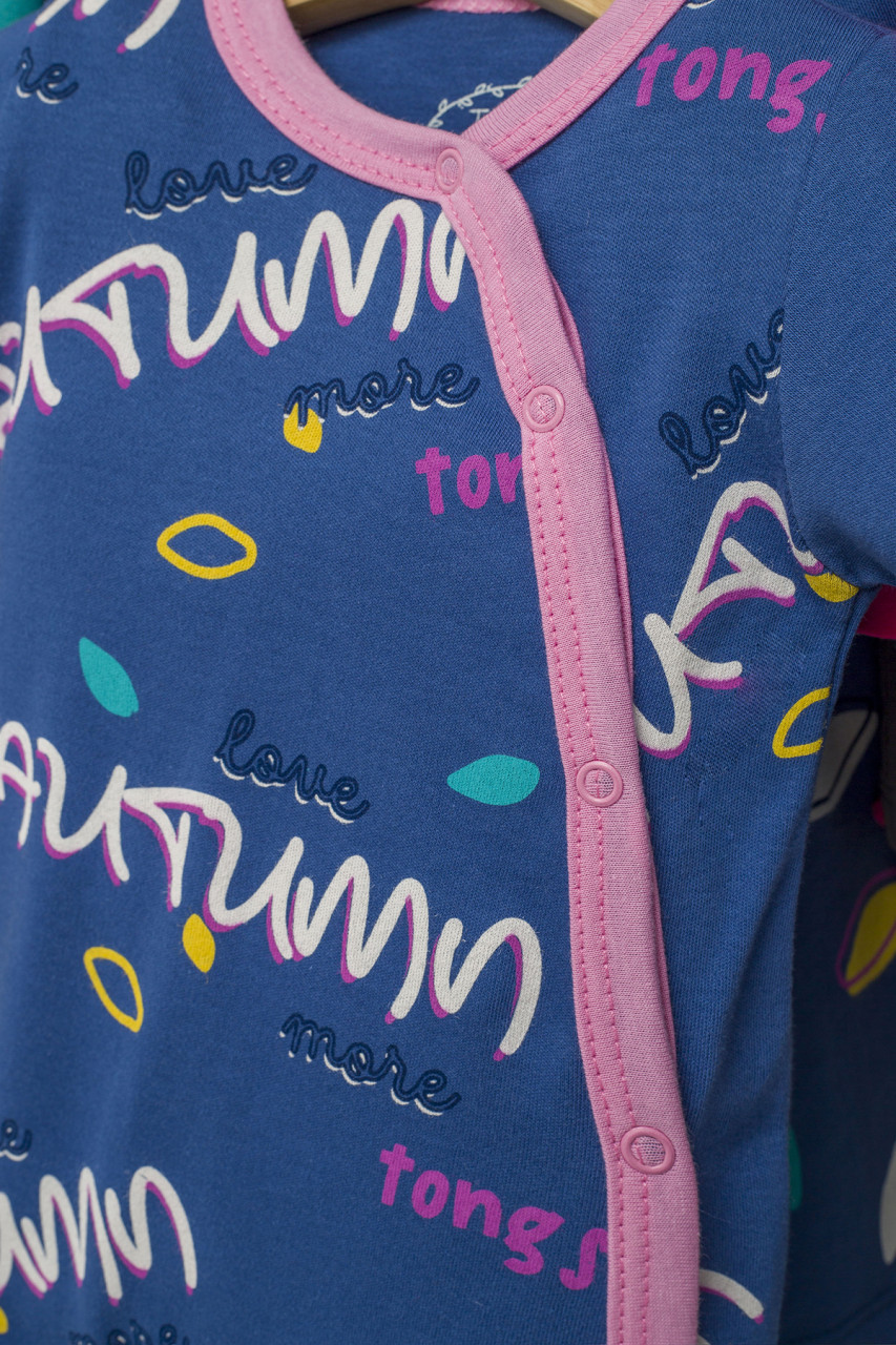 Salopeta cu caciulita pentru bebelusi Colorful autum, Tongs baby - imagine 3