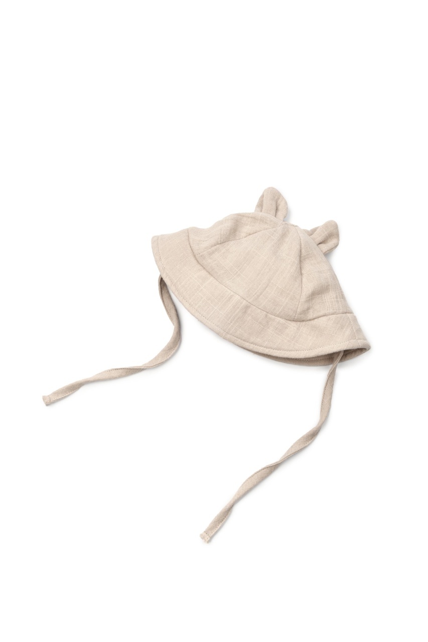 Salopeta cu palariuta TeddyBear, BabyCosy, 100% bumbac organic - imagine 7