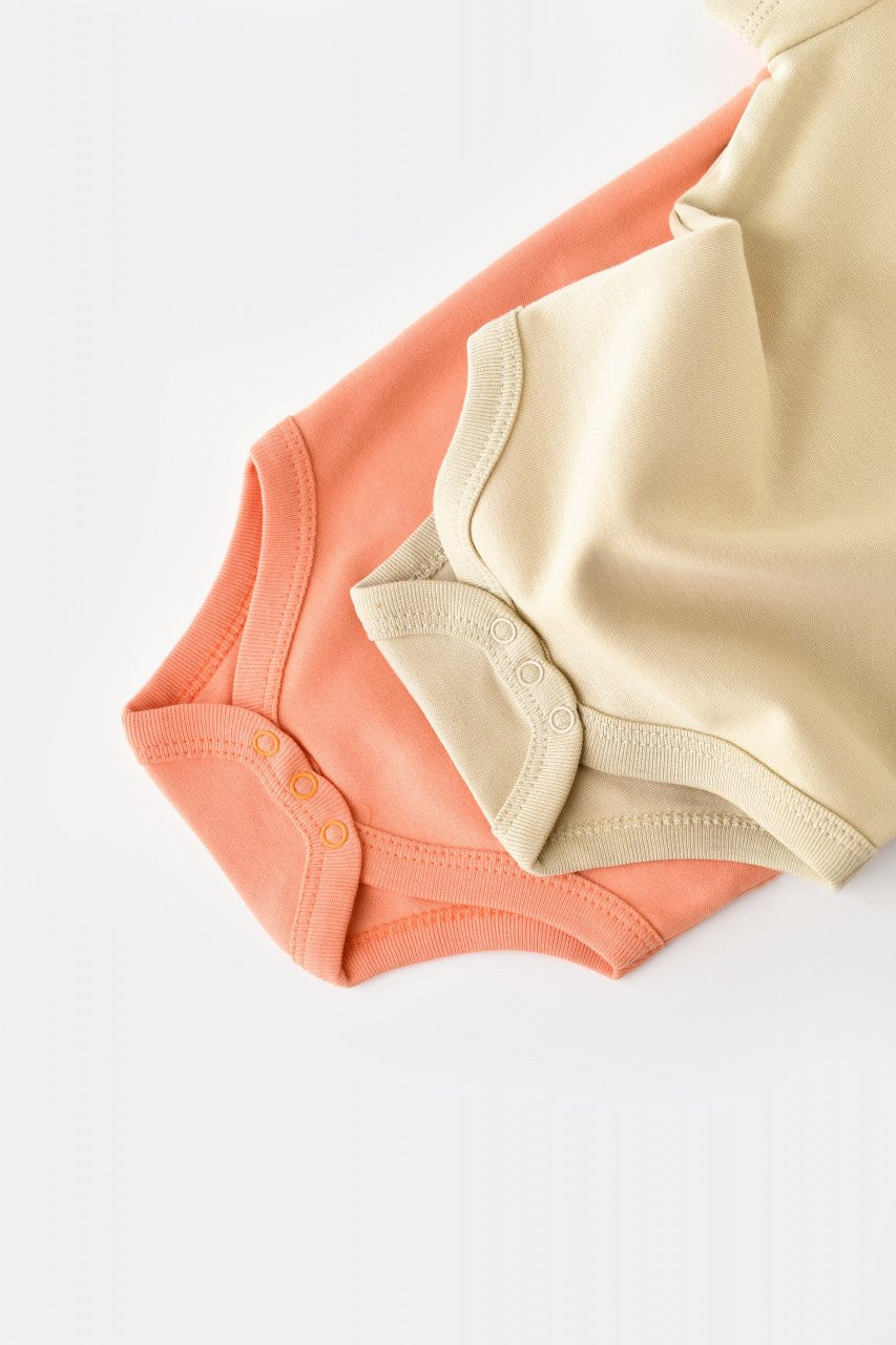 Set 2 body-uri bebe unisex -100% bumbac organic BabyCosy - imagine 46