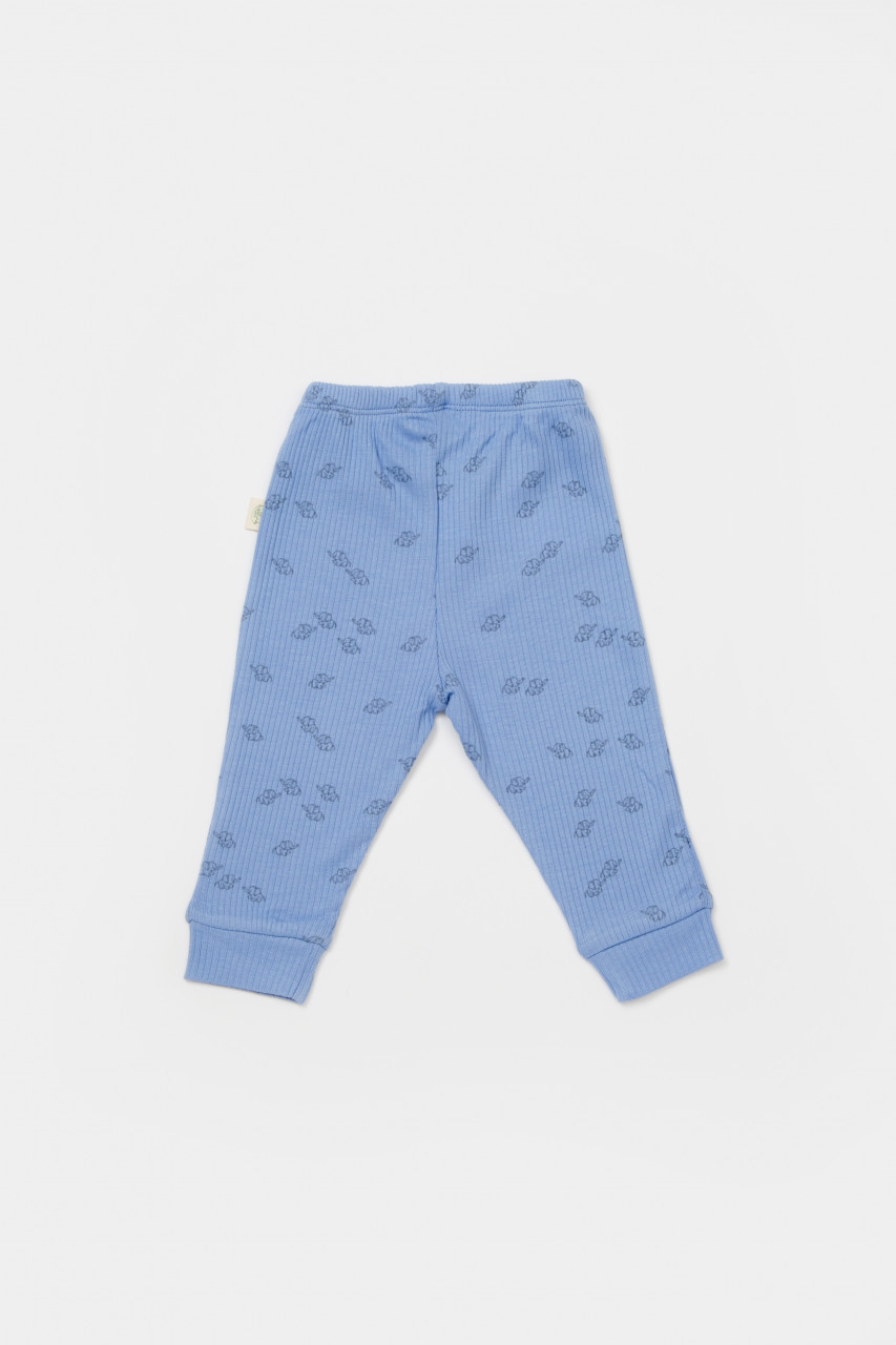 Set 2 pantalonasi Printed, BabyCosy, 50% modal+50% bumbac - imagine 4