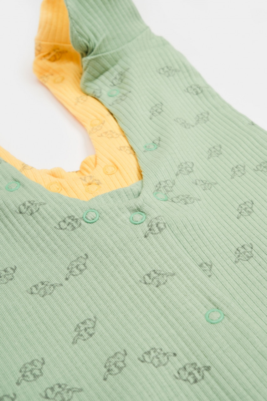 Set 2 salopete lungi Printed, BabyCosy, 50% modal+50% bumbac - imagine 10