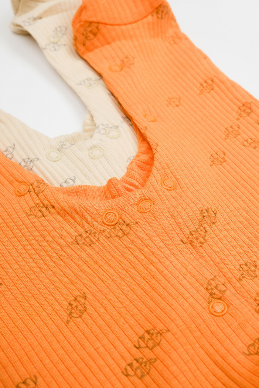 Set 2 salopete lungi Printed, BabyCosy, 50% modal+50% bumbac - imagine 15