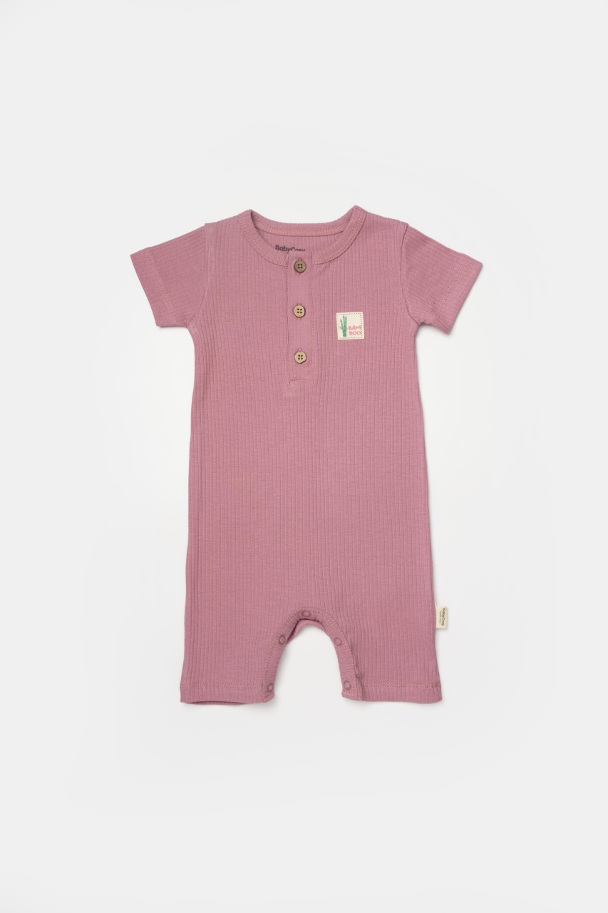 Set 2 salopete scurte Bamboo, BabyCosy, 50%bumbac+50% bambus - imagine 14