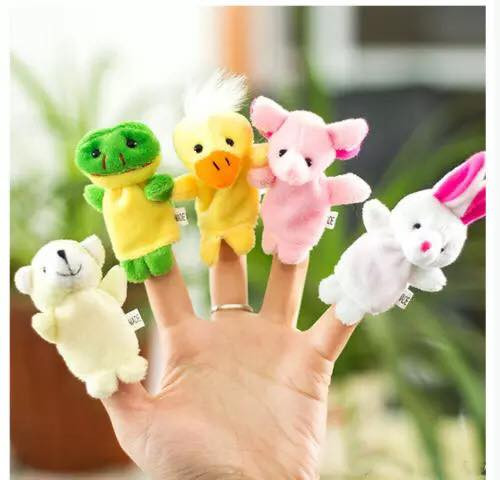 Set de 10 marionete pentru degete - animale Drool - imagine 3