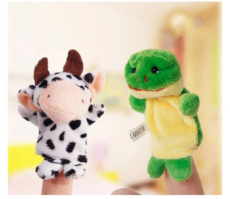 Set de 10 marionete pentru degete - animale Drool - imagine 4