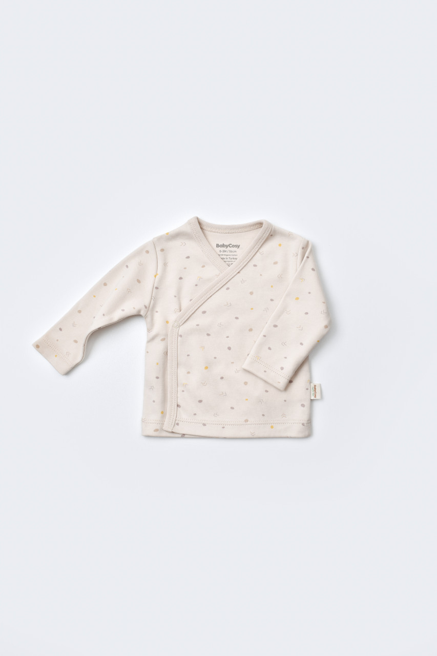 Set de 5 piese pentru nou nascut - 100% bumbac organic - BabyCosy - imagine 15