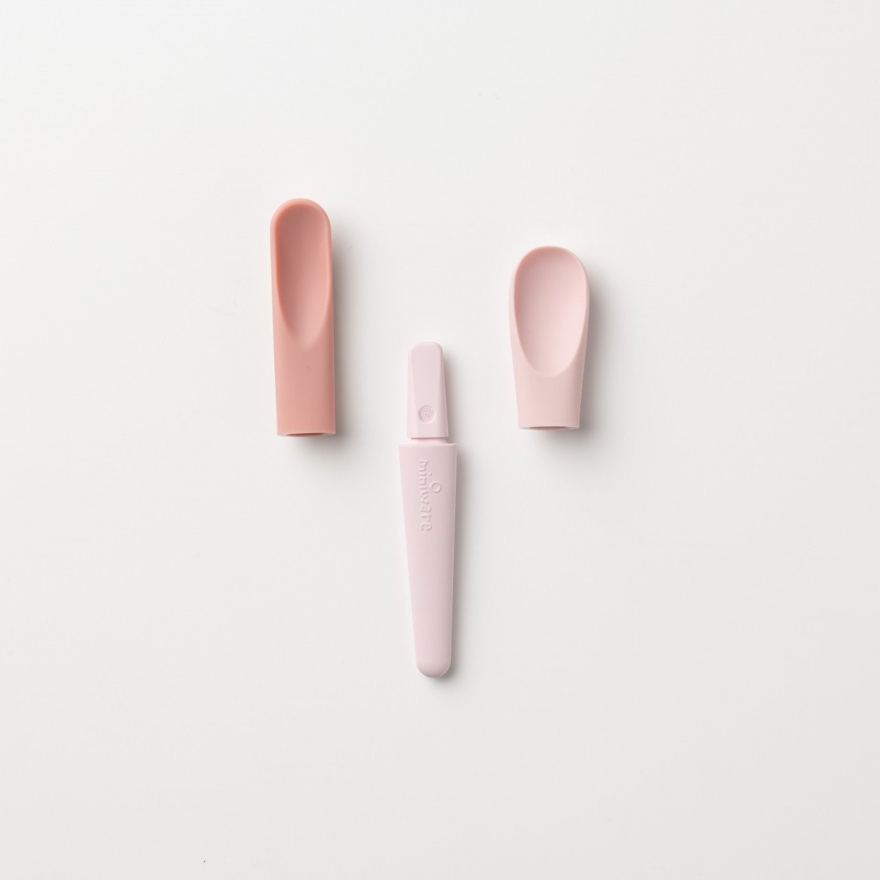 Set de lingurite 2 in 1 bebelusi Miniware Pre2PRO, 100% din materiale naturale biodegradabile - imagine 8