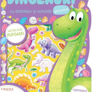 Abtibilduri pufoase - Dinozauri GIRASOL