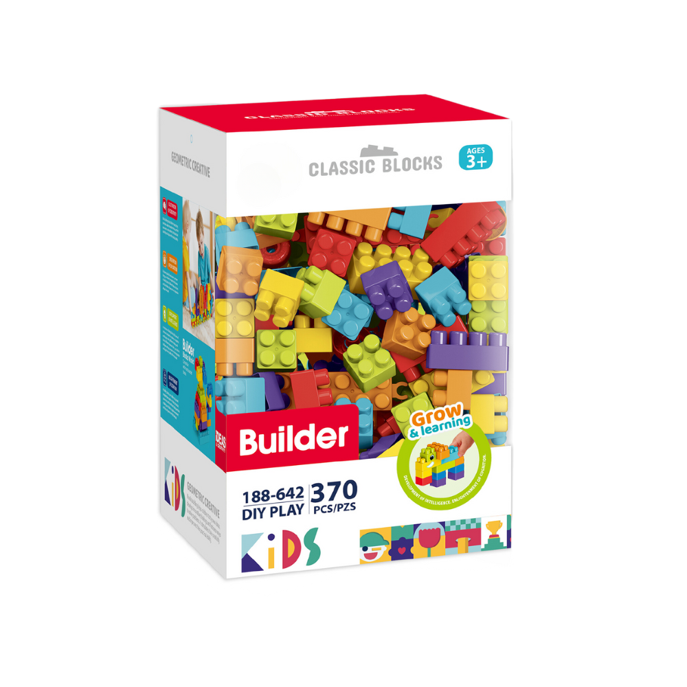 Cuburi de construit (370 piese) Bufnitel