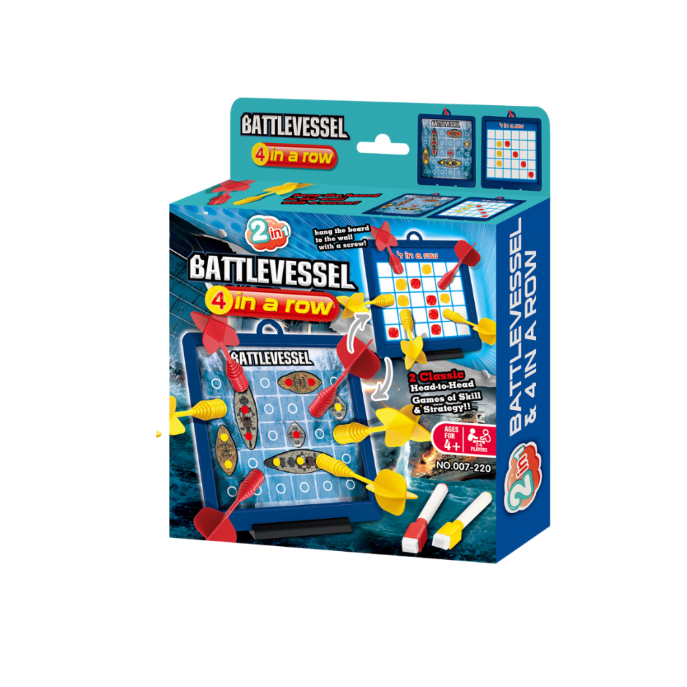 Joc darts magnetic - Vaporase & 4 pe un rand Bufnitel